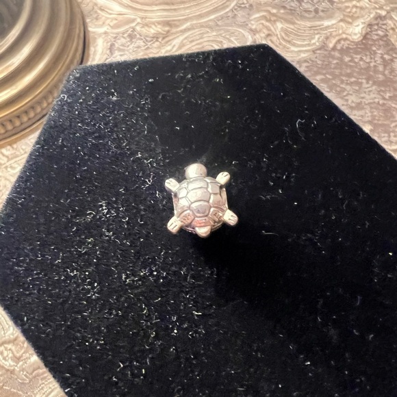 .925 CZ Pandora Turtle Charm - Picture 7 of 8